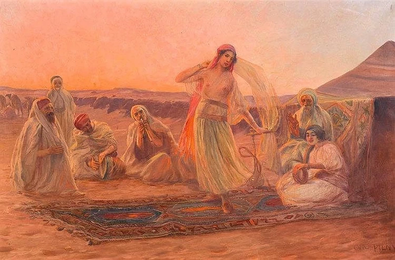 Ballerina nel deserto